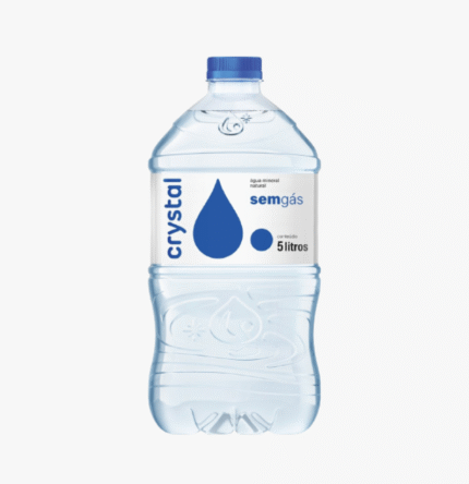 Água mineral garrafa 5l