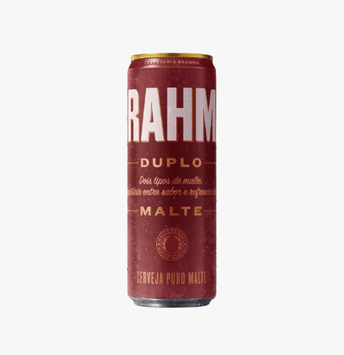 Brahma duplo malte latão - Imagem 1
